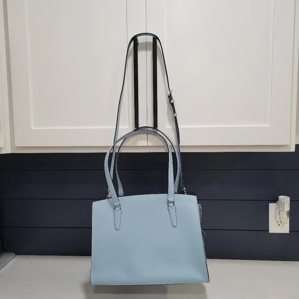 Coach Tatum Carry All Double Handles Detachable Shoulder Crossbody Strap